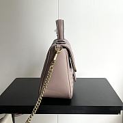 Colestore Gucci GG Marmont Top Handle Bag Beige 26.5x 20x 9cm - 6