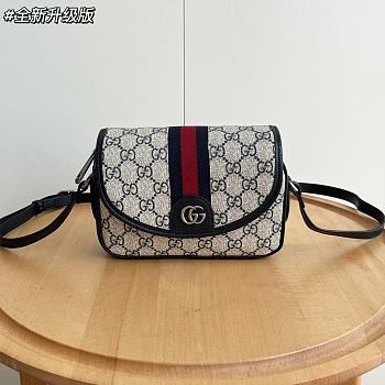 Colestore Gucci Ophidia small shoulder bag Black 19x13x5cm 