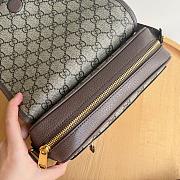 Colestore Gucci Ophidia small shoulder bag Brown 19x13x5cm  - 3