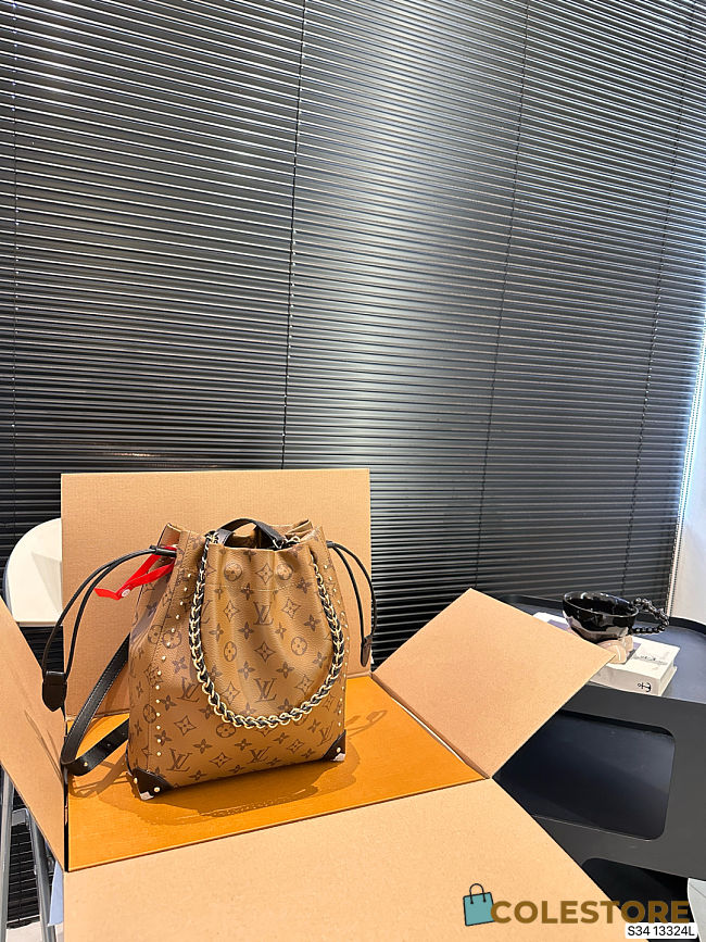 Colestore Louis Vuitton Noé Trunk Brown PM 22 x 25 cm  - 1