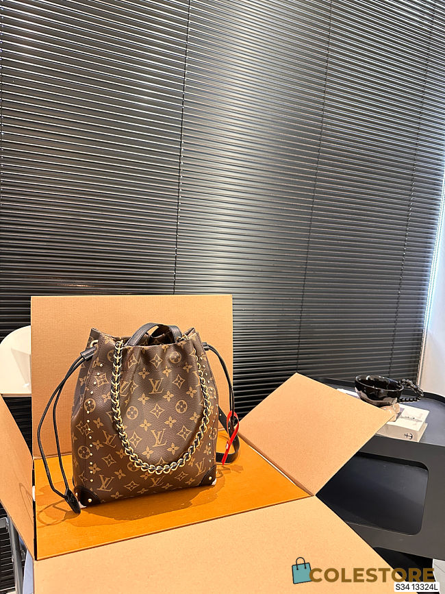 Colestore Louis Vuitton Noé Trunk Chocolate PM 22 x 25 cm  - 1