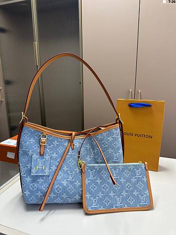 Colestore Louis Vuitton CarryAll Denim 26 x 21 cm 