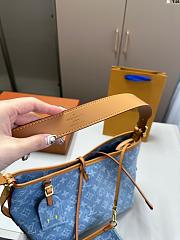 Colestore Louis Vuitton CarryAll Denim 26 x 21 cm  - 6