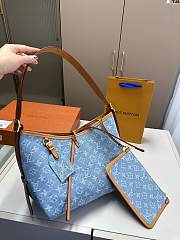Colestore Louis Vuitton CarryAll Denim 26 x 21 cm  - 5