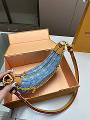 Colestore LOUIS VUITTON Loop Monogram Denim 20 x 11 cm - 3