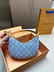 Colestore LOUIS VUITTON Loop Monogram Denim 20 x 11 cm - 2