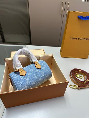Colestore Louis Vuitton Speedy Denim 16 x 10 cm 