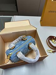 Colestore Louis Vuitton Speedy Denim 16 x 10 cm  - 2