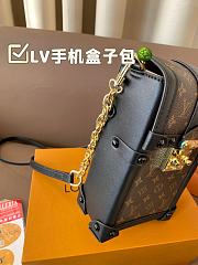 Colestore Louis Vuitton Pochette Trunk Verticale Monogram Black 12 x 18 cm - 5