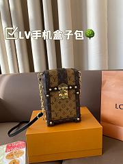 Colestore Louis Vuitton Pochette Trunk Verticale Monogram Brown 12 x 18 cm - 5