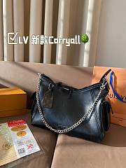 Colestore Louis Vuitton CarryAll Leather Black 29*19 cm - 5