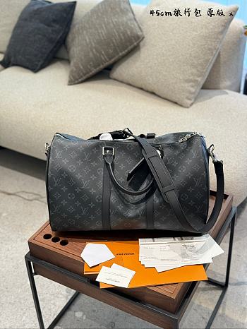 Colestore Louis Vuitton Keepall 45 Black 45cm 