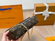 Colestore Louis Vuitton Wallet On Chain Ivy Monogram 22 x 11 cm  - 2