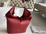 Colestore Loewe Leather Squeeze Bag Rouge 33 x 27 cm - 1