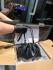 Colestore Loewe Flamenco purse in mellow nappa lambskin Black 14*5*17cm - 2