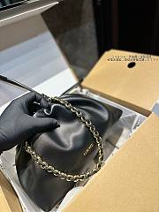Colestore Loewe Flamenco purse in mellow nappa lambskin Black 29*9*19cm  - 6