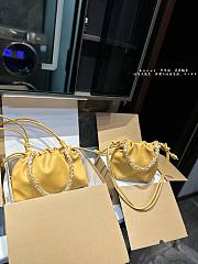 Colestore Loewe Flamenco purse in mellow nappa lambskin Yellow 29*9*19cm - 1