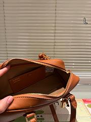 Colestore Loewe Amazona 23 Cropped bag in nappa calfskin Brown 24*11 cm - 6