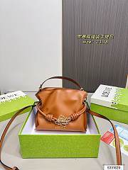 Colestore Loewe Flamenco Bag Brown 23 x 18 cm - 1
