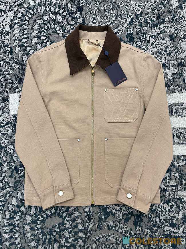 Colestore Louis Vuitton Workwear Cotton Canvas Blouson 1AGITA - 1