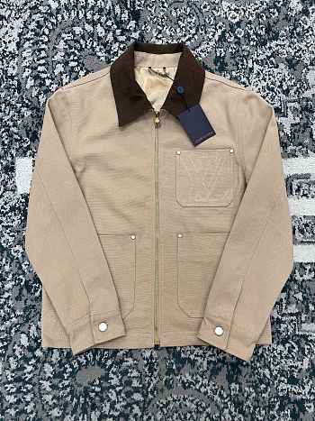 Colestore Louis Vuitton Workwear Cotton Canvas Blouson 1AGITA