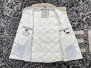 Colestore Brunello Cucinelli Suede down vest White 242M0PCL2013 - 5