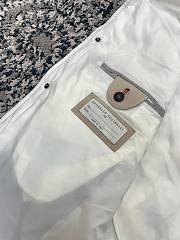 Colestore Brunello Cucinelli Suede down vest White 242M0PCL2013 - 4
