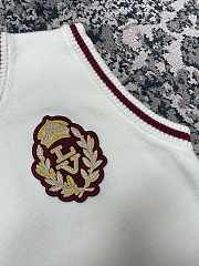 Colestore Louis Vuitton Embellished Wool Vest White 1AGJGW - 4