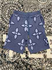 Colestore Louis Vuitton Textured Cotton Knit Shorts 1AGJSI - 3