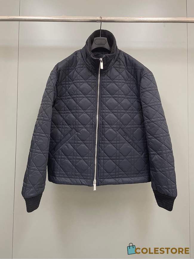 Colestore Dior Cannage Jacket Black Technical Fabric - 1