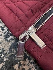 Colestore Dior Cannage Jacket Burgundy Technical Fabric - 3