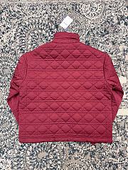 Colestore Dior Cannage Jacket Burgundy Technical Fabric - 5