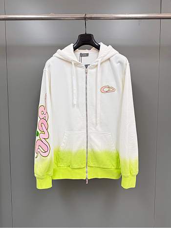Colestore Dior & KAWS Reunite for Year of the Snake White Zip Up Coat