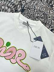 Colestore Dior & KAWS Reunite for Year of the Snake T-Shirt White - 4