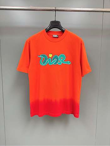 Colestore Dior & KAWS Reunite for Year of the Snake T-Shirt Orange