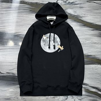 Colestore Loewe Relaxed fit hoodie in cotton Black