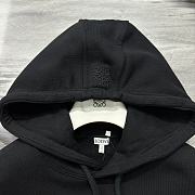 Colestore Loewe Relaxed fit hoodie in cotton Black - 5