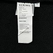 Colestore Loewe Relaxed fit hoodie in cotton Black - 3