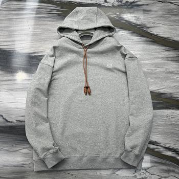 Colestore Loewe Relaxed fit hoodie in cotton Grey Melange