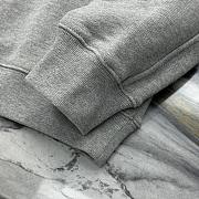 Colestore Loewe Relaxed fit hoodie in cotton Grey Melange - 6