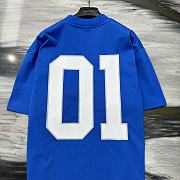 Colestore Balenciaga SS25 Basketball Series Tee in Blue  - 6