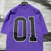 Colestore Balenciaga SS25 Basketball Series Tee in Purple  - 4