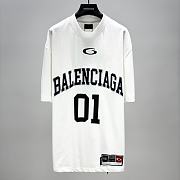 Colestore Balenciaga SS25 Basketball Series Tee in White - 5