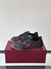 Colestore Gucci New Spring Black Red Sneakers - 4