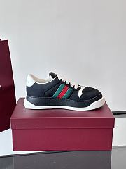 Colestore Gucci Men's GG Screener sneaker with Web Black - 5