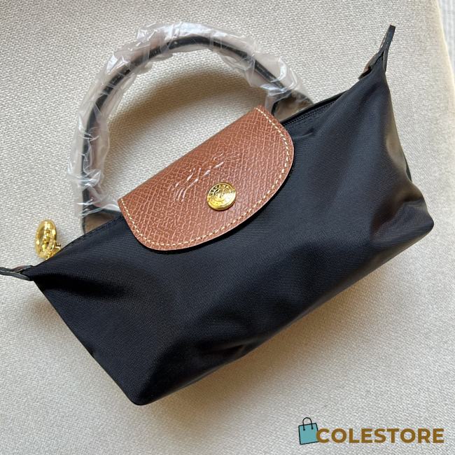 Colestore Longchamp Le Pliage Original Mini Bag Black 17 x 11 x 5,5 cm - 1