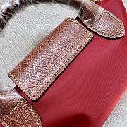 Colestore Longchamp Le Pliage Original Mini Bag Red 17 x 11 x 5,5 cm - 3