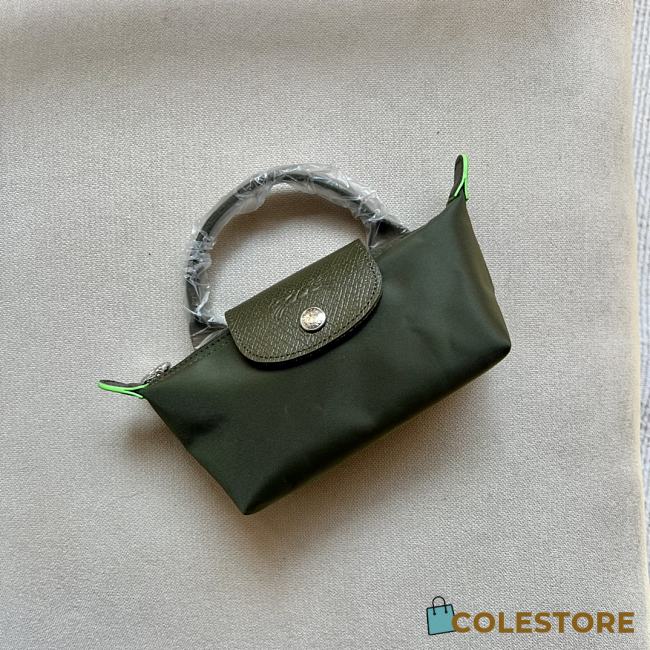 Colestore Longchamp Le Pliage Original Mini Bag Green 17 x 11 x 5,5 cm - 1