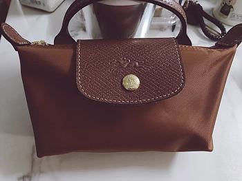 Colestore Longchamp Le Pliage Original Mini Bag Brown 17 x 11 x 5,5 cm