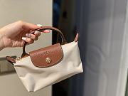 Colestore Longchamp Le Pliage Original Mini Bag White 17 x 11 x 5,5 cm - 4